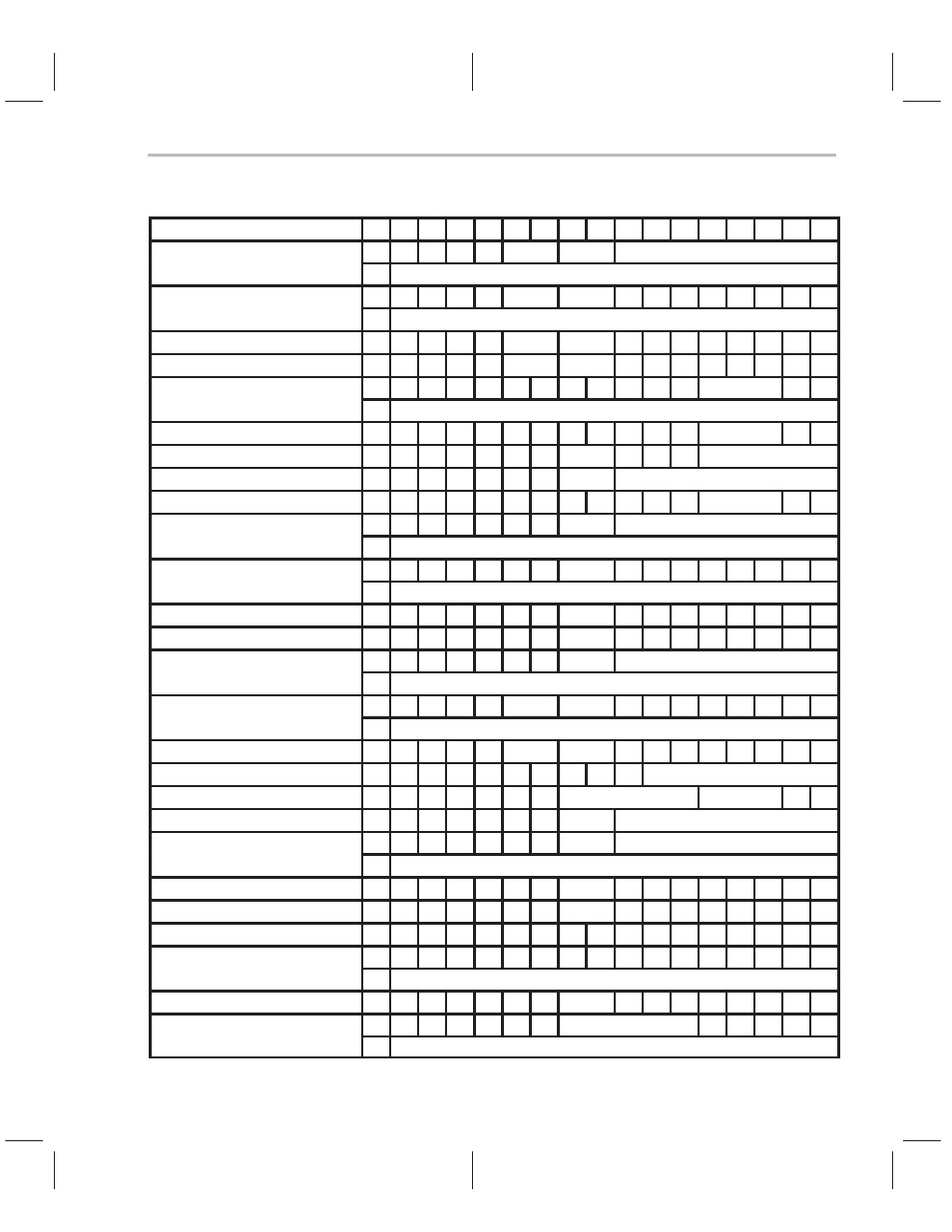 15 instruction set encoding | Texas Instruments MSP50C614 User Manual | Page 279 / 414