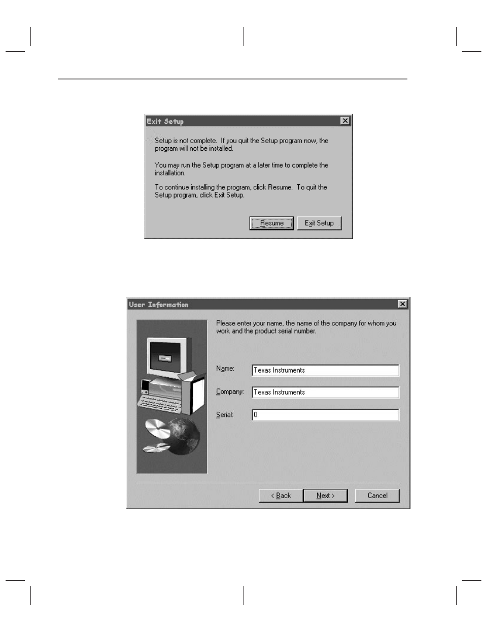 Texas Instruments MSP50C614 User Manual | Page 308 / 414