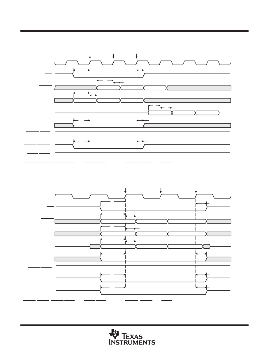 Adv ance informa tion, Synchronous dram timing (continued) | Texas Instruments TMS320C6202 User Manual | Page 38 / 74