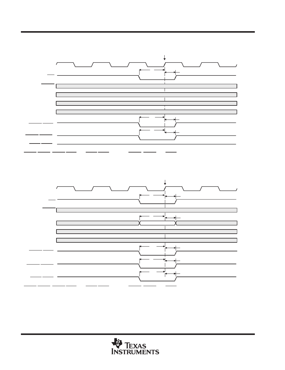 Adv ance informa tion, Synchronous dram timing (continued) | Texas Instruments TMS320C6202 User Manual | Page 40 / 74