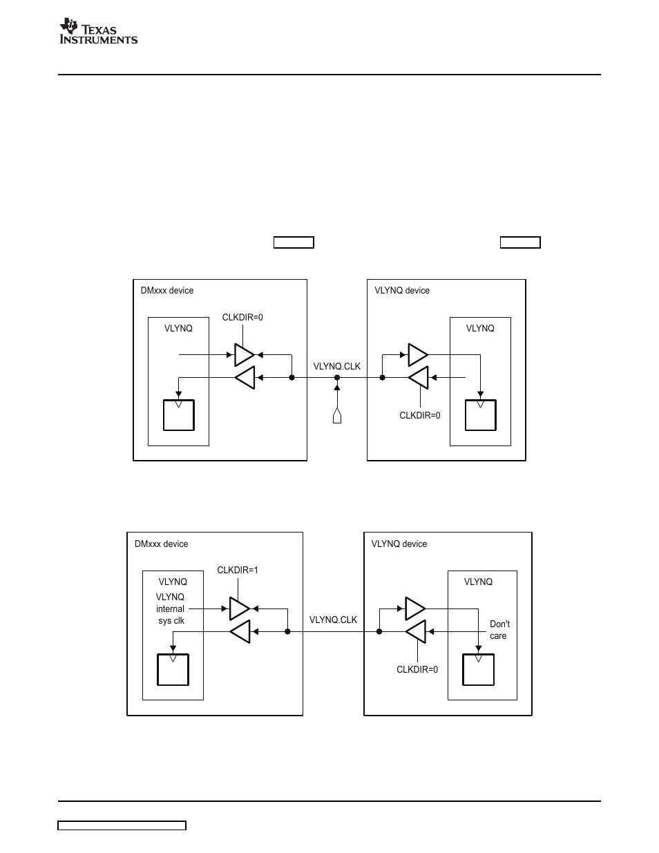 2 peripheral architecture, 1 clock control, Architecture | Diagram | Texas Instruments VLYNQ Port User Manual | Page 11 / 49