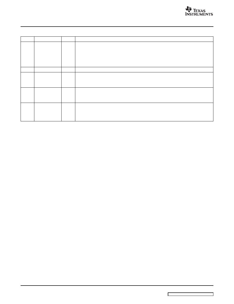 Texas Instruments VLYNQ Port User Manual | Page 28 / 49