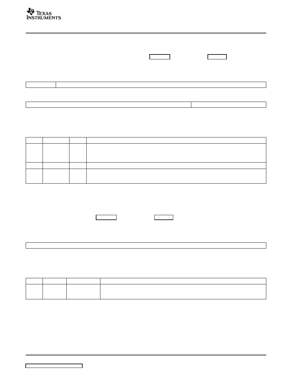 5 interrupt status/clear register (intstatclr), Section 3.4, Section 3.5 | Texas Instruments VLYNQ Port User Manual | Page 31 / 49