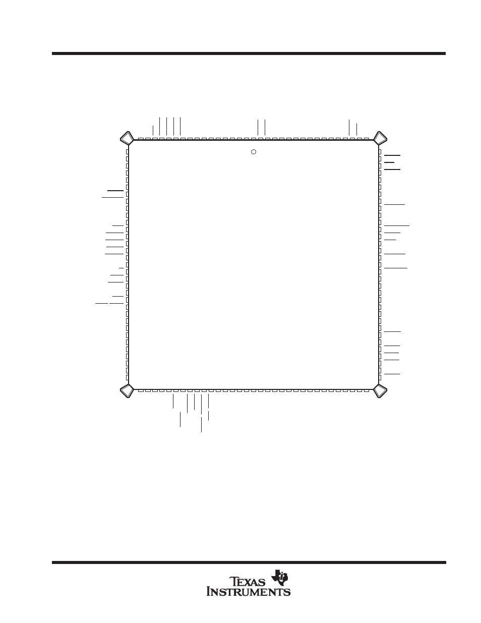 Pinout | Texas Instruments TMS380C26 User Manual | Page 2 / 92