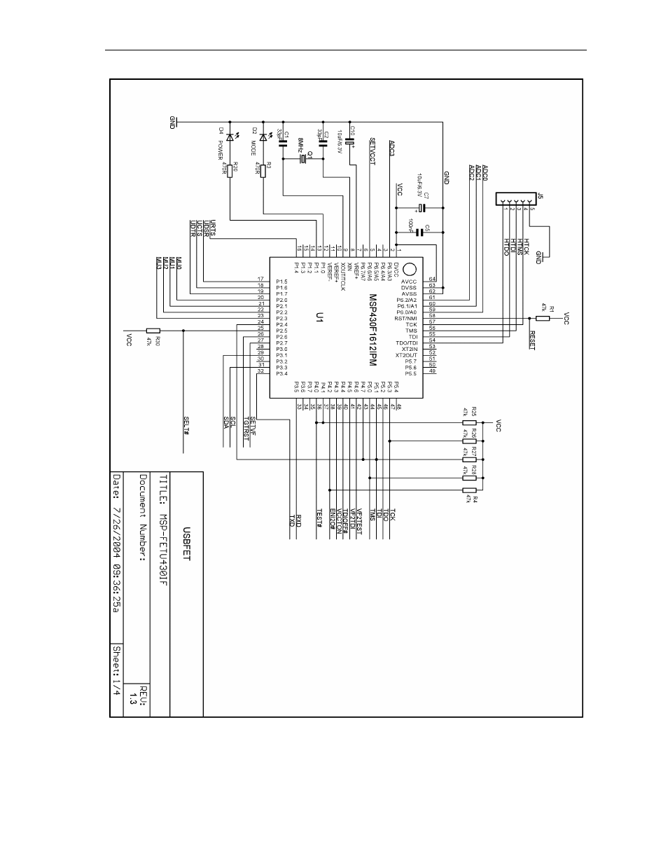 Texas Instruments MSP-FET430 User Manual | Page 67 / 95