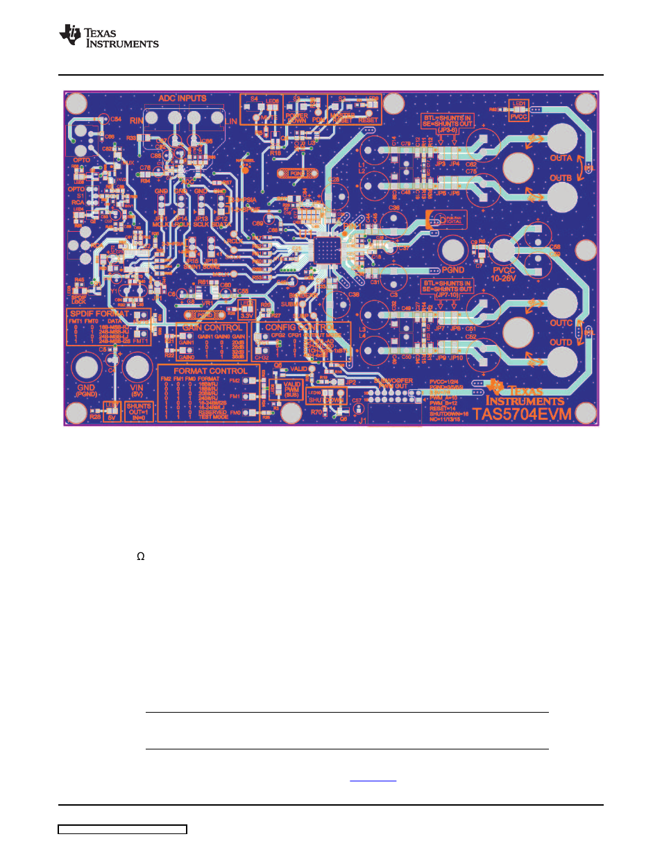 2 basic tools for initial board power up, 2 system interfaces, 1 psu interface | Interface | Texas Instruments TA5704EVM User Manual | Page 9 / 27
