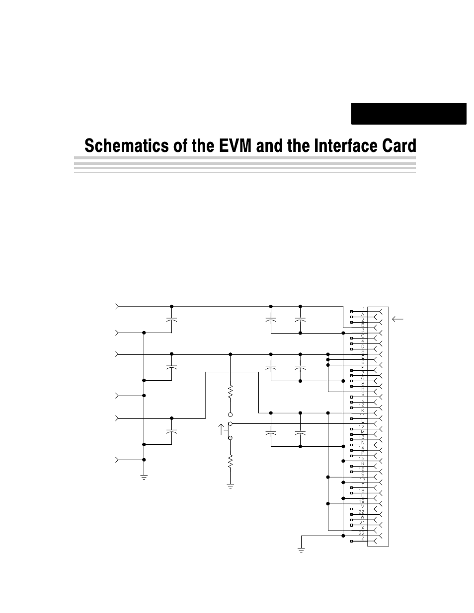 Chapter 3, Schematics of the evm and the interface card | Texas Instruments TPS2330 User Manual | Page 11 / 22