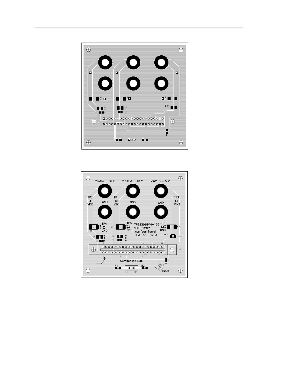 Top layer top assembly | Texas Instruments TPS2330 User Manual | Page 16 / 22