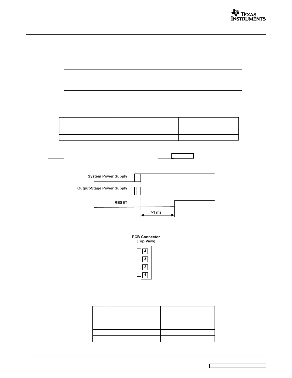 1 power supply (psu) interface (j901 and j900) | Texas Instruments TAS5518 User Manual | Page 12 / 20