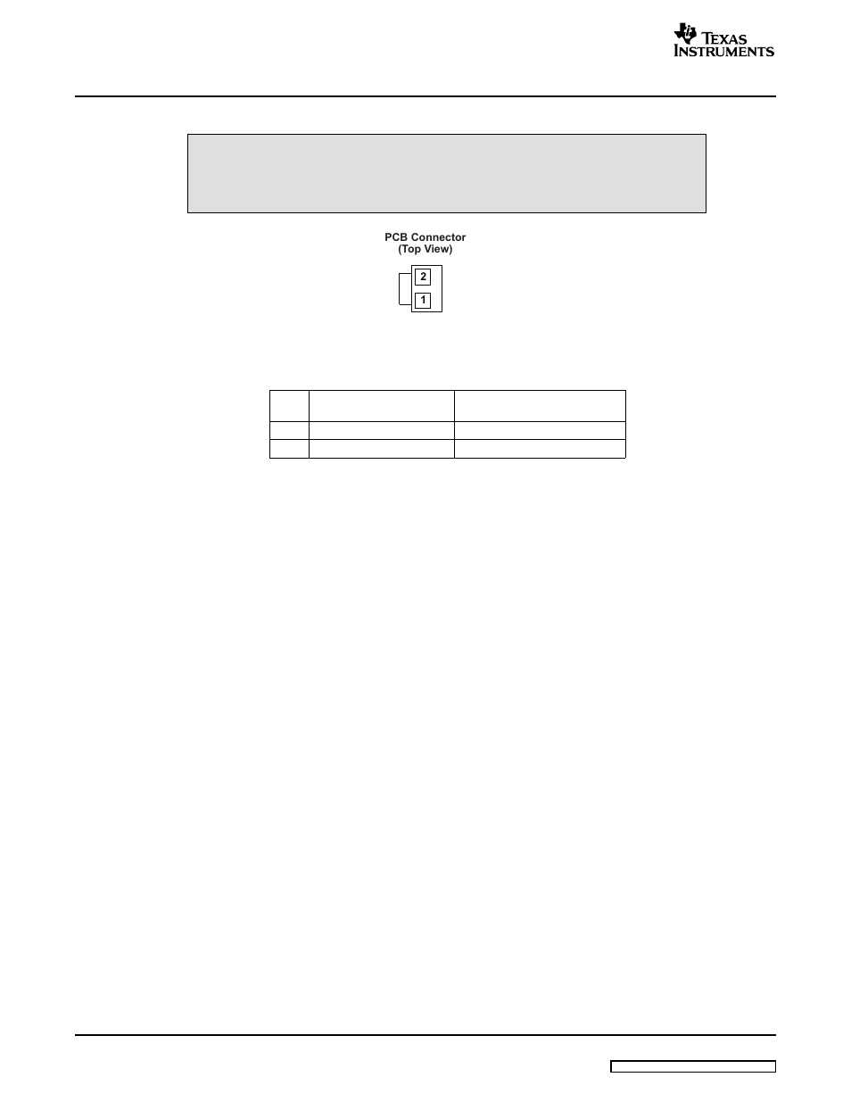 3 loudspeaker connectors (j101–j107), Description, J107) | Texas Instruments TAS5518 User Manual | Page 14 / 20