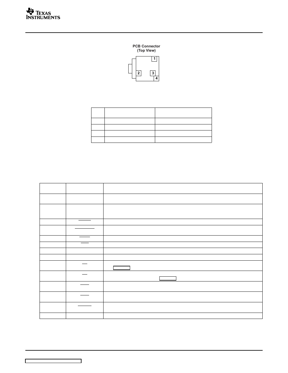 4 headphone connector (j700), 5 control interface (j40), Description | J700) | Texas Instruments TAS5518 User Manual | Page 15 / 20