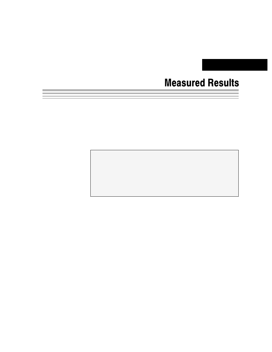 Measured results, Chapter 5 | Texas Instruments APA100 User Manual | Page 35 / 42