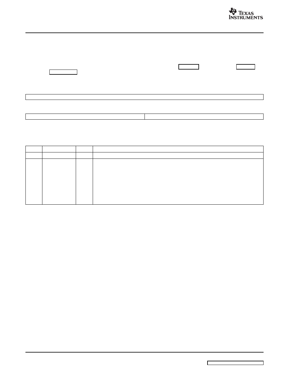 7 burst priority register (bprio), Section 4.7 | Texas Instruments DM648 DSP User Manual | Page 44 / 47