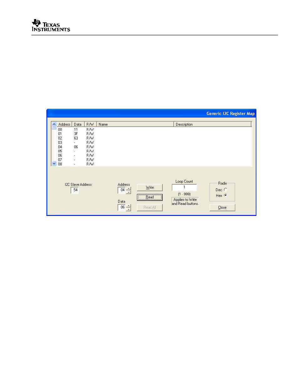 Texas Instruments TVP5146EVM User Manual | Page 27 / 56