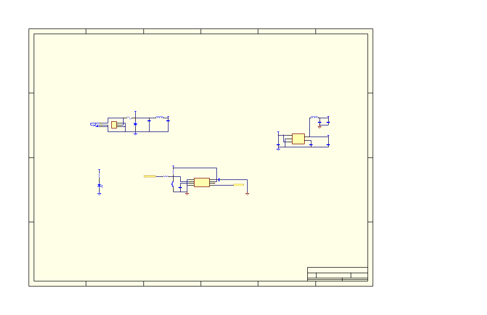 Reset on power up, Power on led (+5v) | Texas Instruments TVP5146EVM User Manual | Page 40 / 56