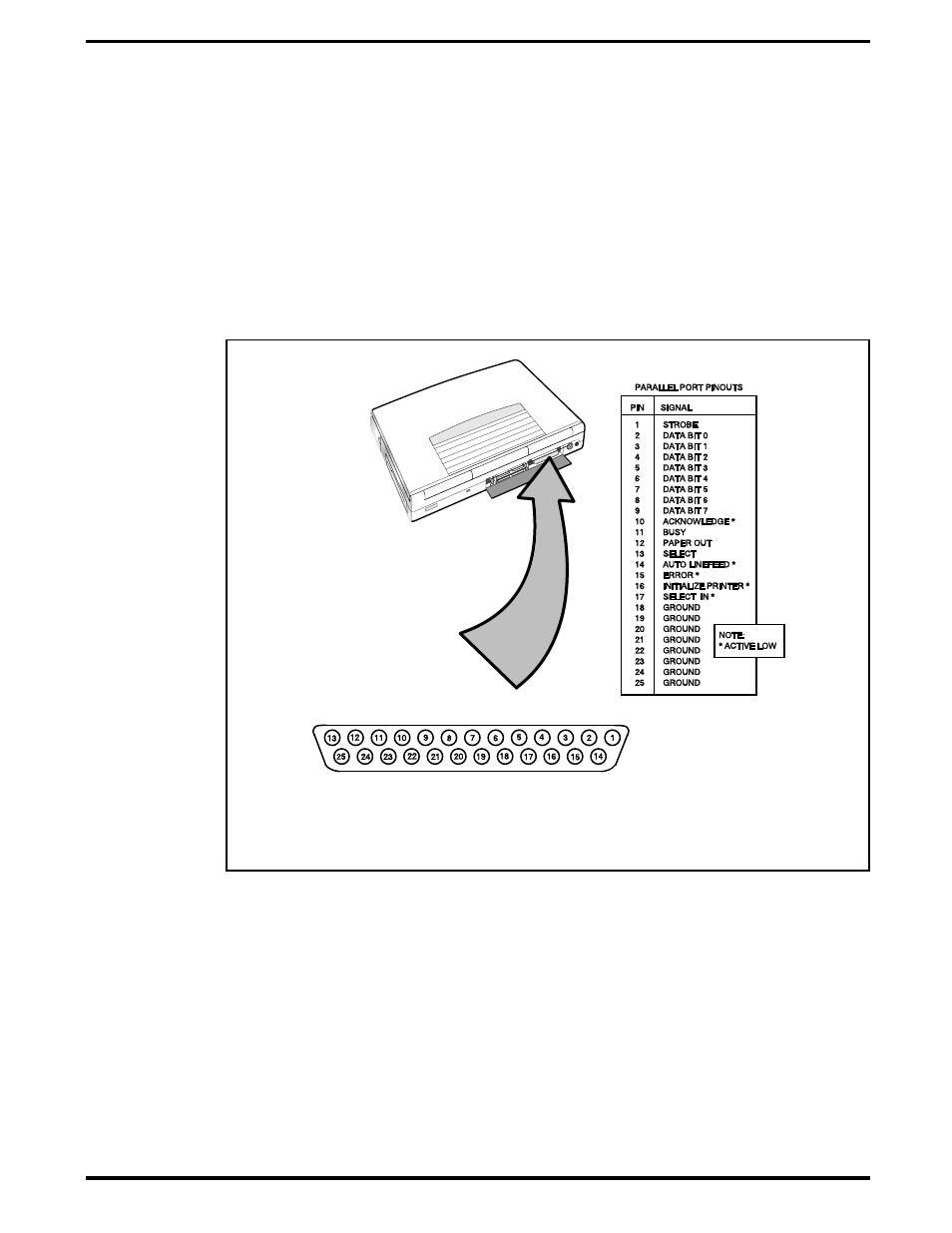 Installing external parallel printer | Texas Instruments 51X User Manual | Page 29 / 85
