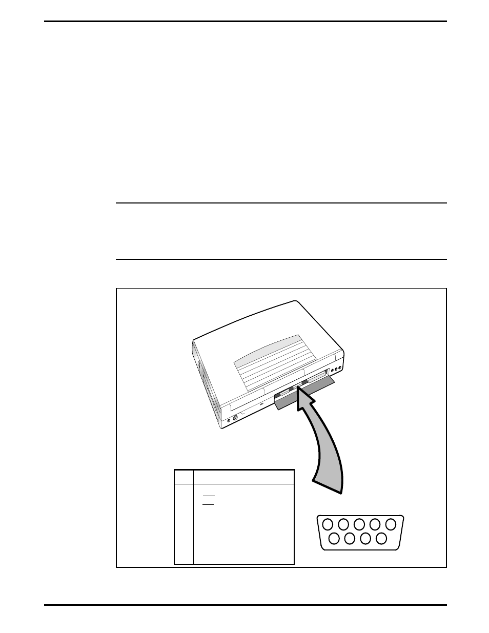 Installing external serial port device | Texas Instruments 51X User Manual | Page 30 / 85