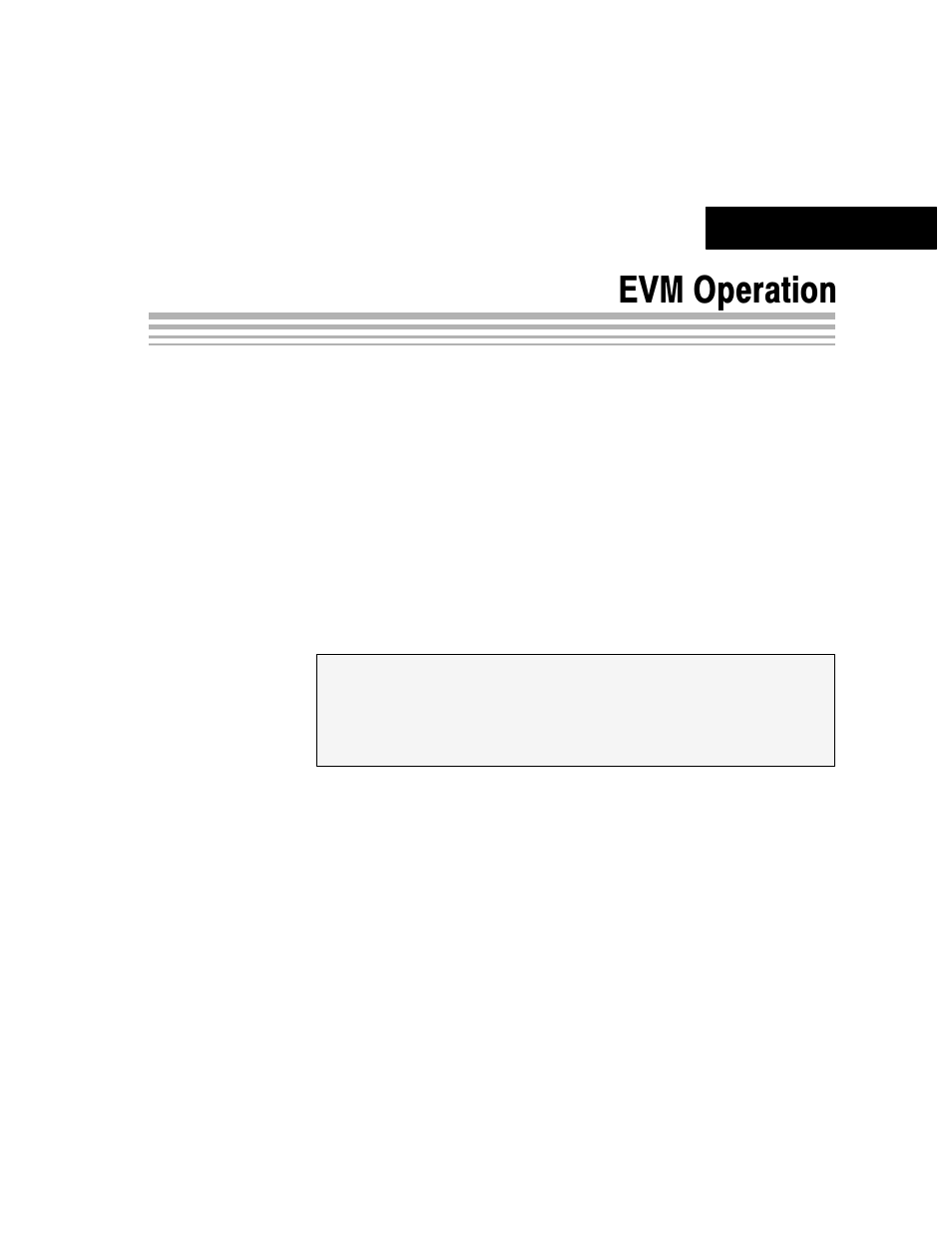 Evm operation, Chapter 3 | Texas Instruments DAC7741EVM User Manual | Page 21 / 28