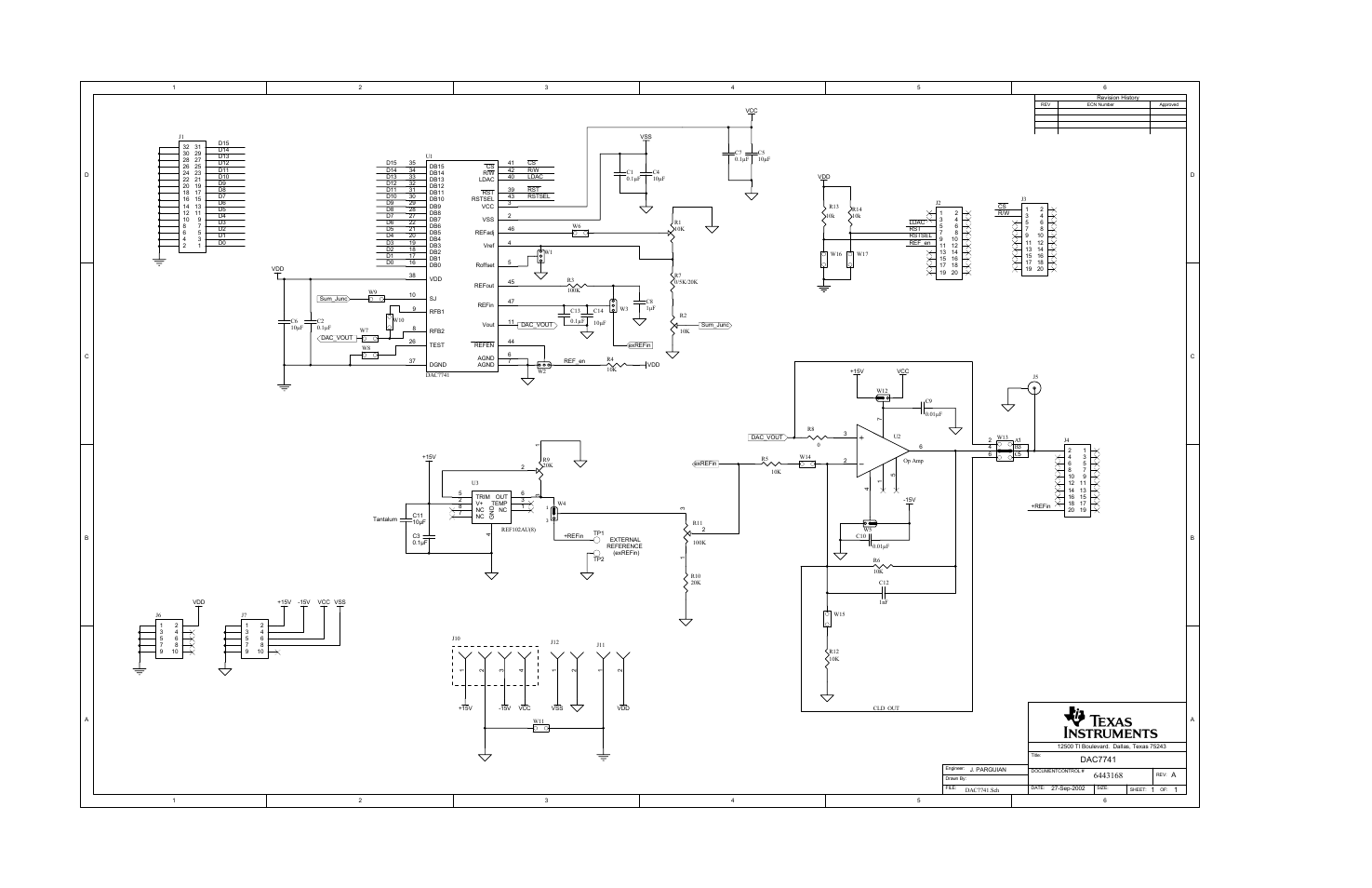 Texas Instruments DAC7741EVM User Manual | Page 28 / 28