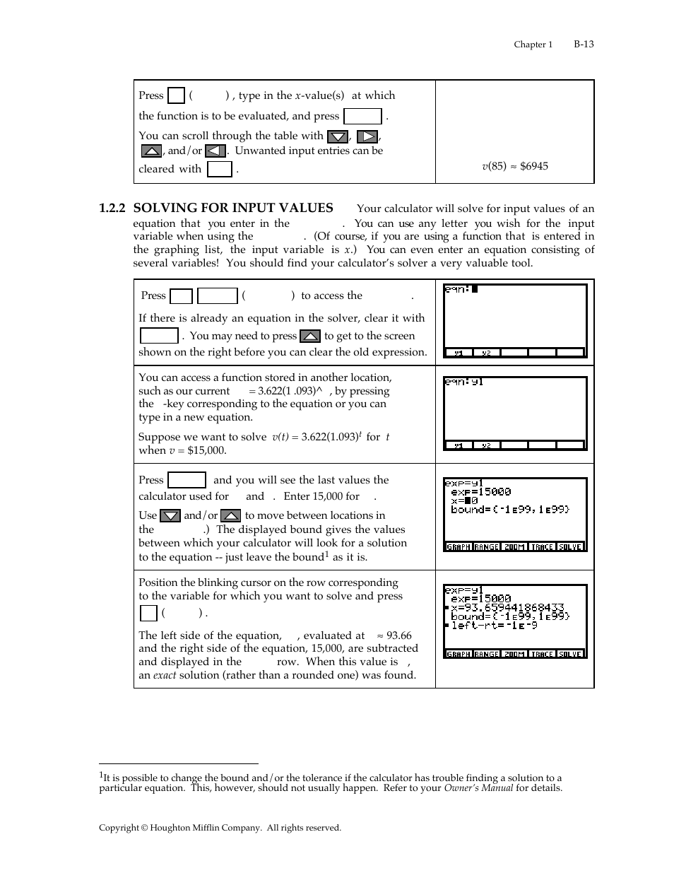 Texas Instruments TI-85 User Manual | Page 13 / 29