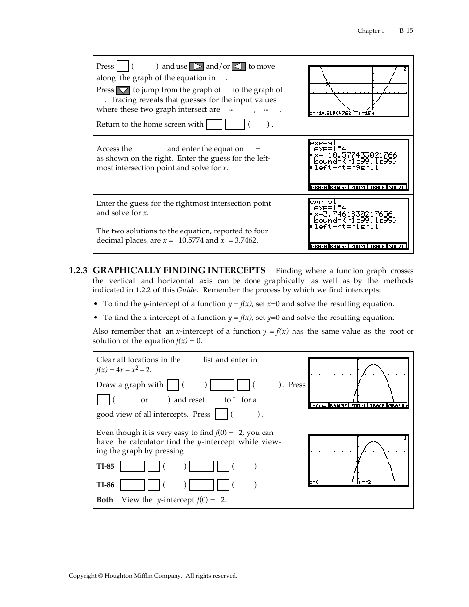 Texas Instruments TI-85 User Manual | Page 15 / 29