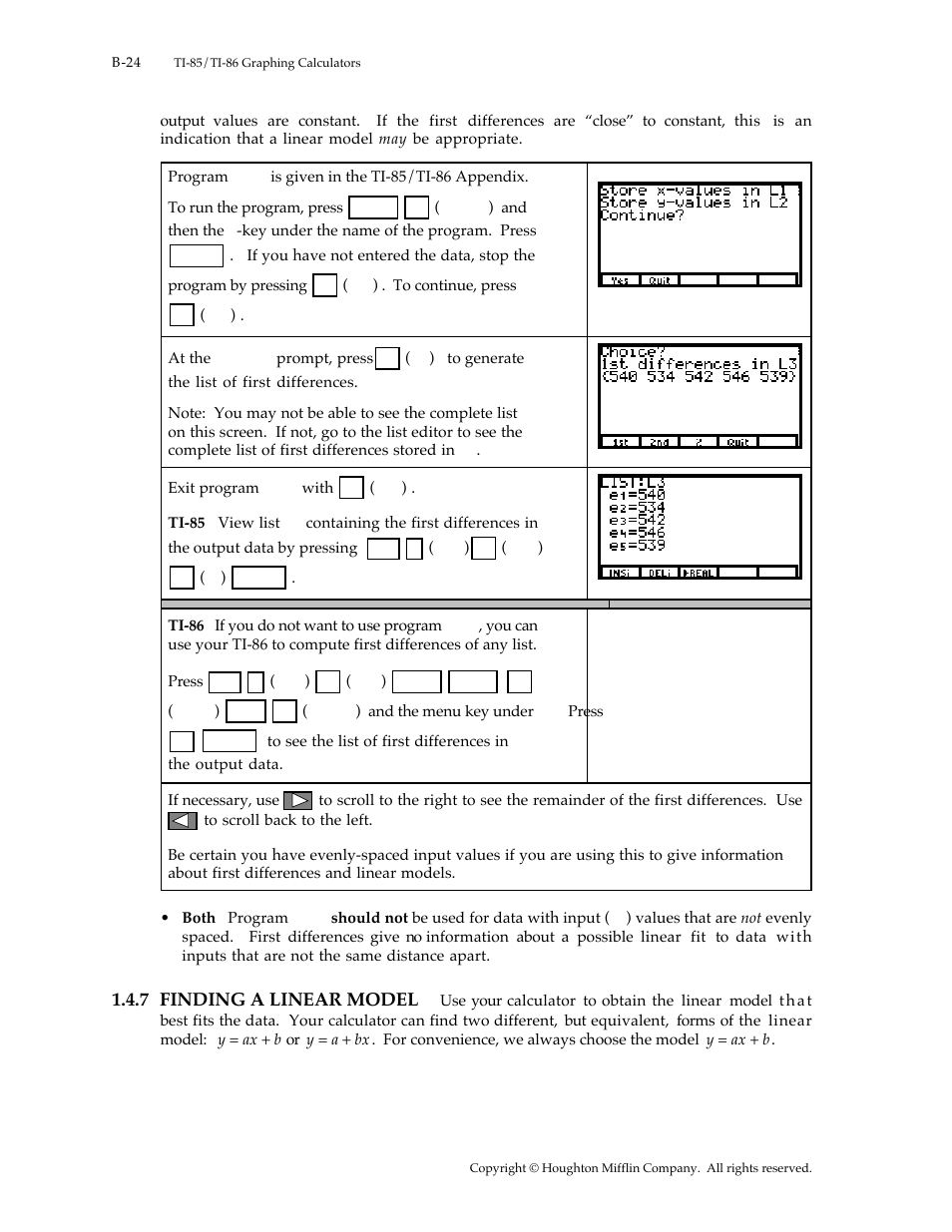 Texas Instruments TI-85 User Manual | Page 24 / 29