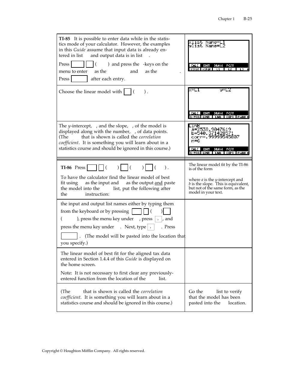 Texas Instruments TI-85 User Manual | Page 25 / 29