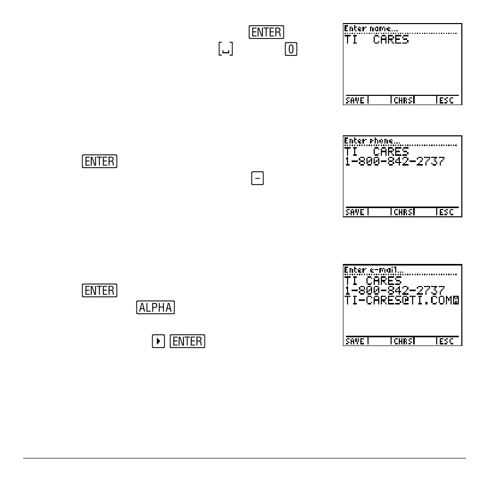 Texas Instruments Organizer for the TI-83 Plus User Manual | Page 10 / 44