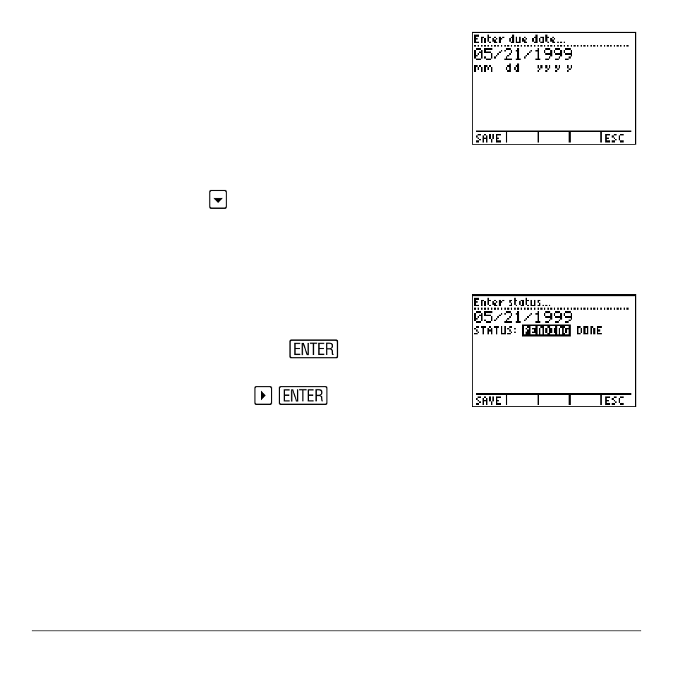 Texas Instruments Organizer for the TI-83 Plus User Manual | Page 25 / 44