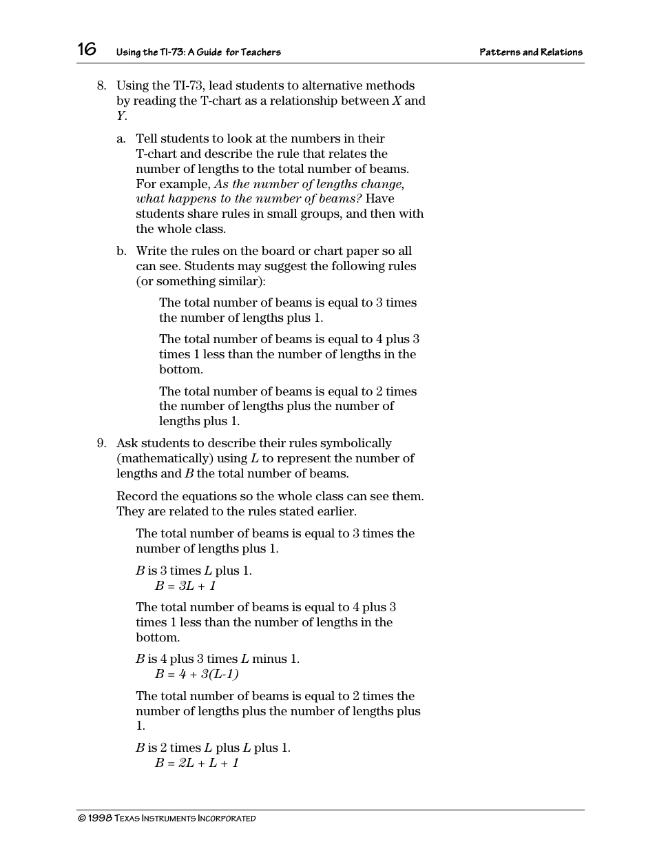Texas Instruments TI-73 User Manual | Page 21 / 86