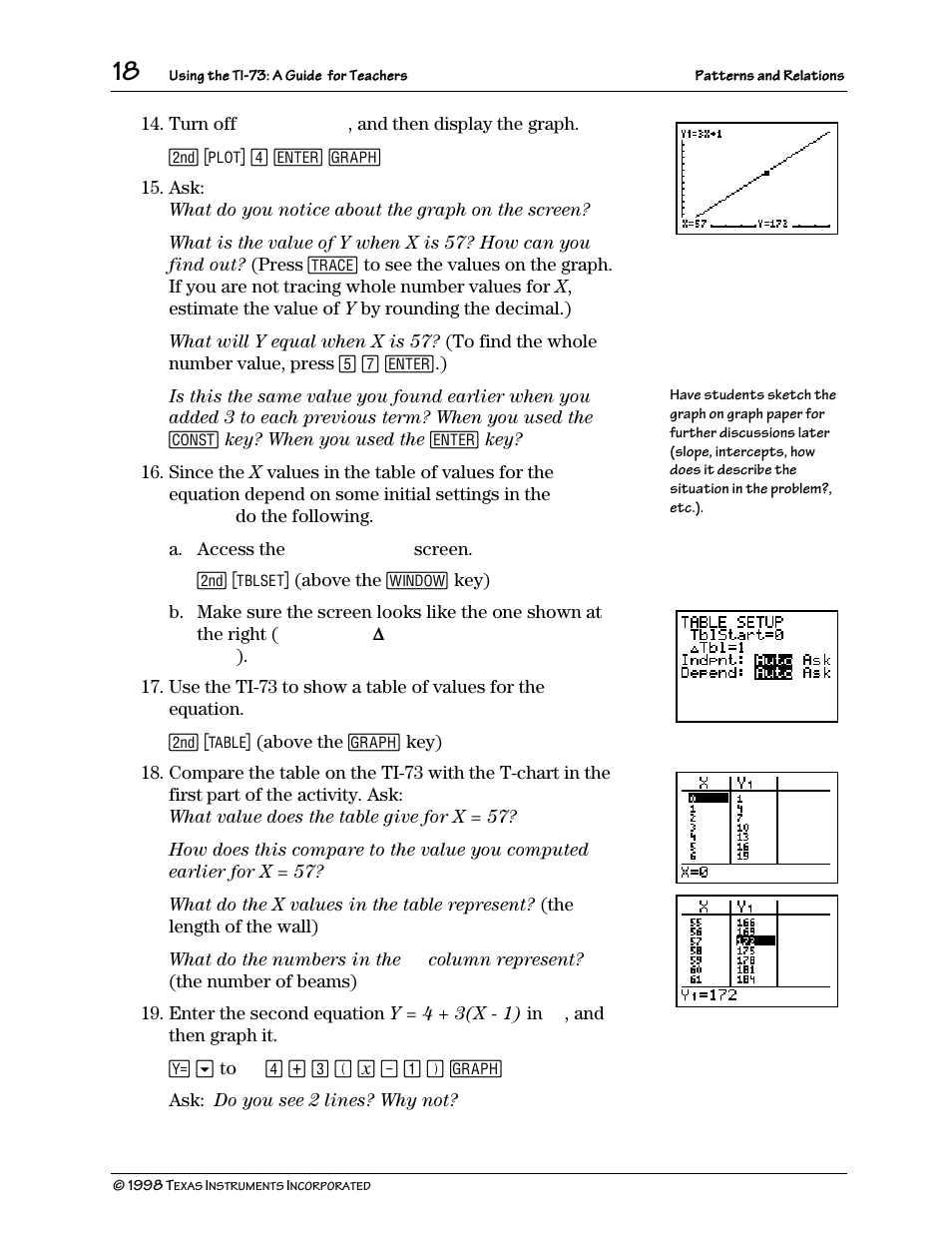 Texas Instruments TI-73 User Manual | Page 23 / 86