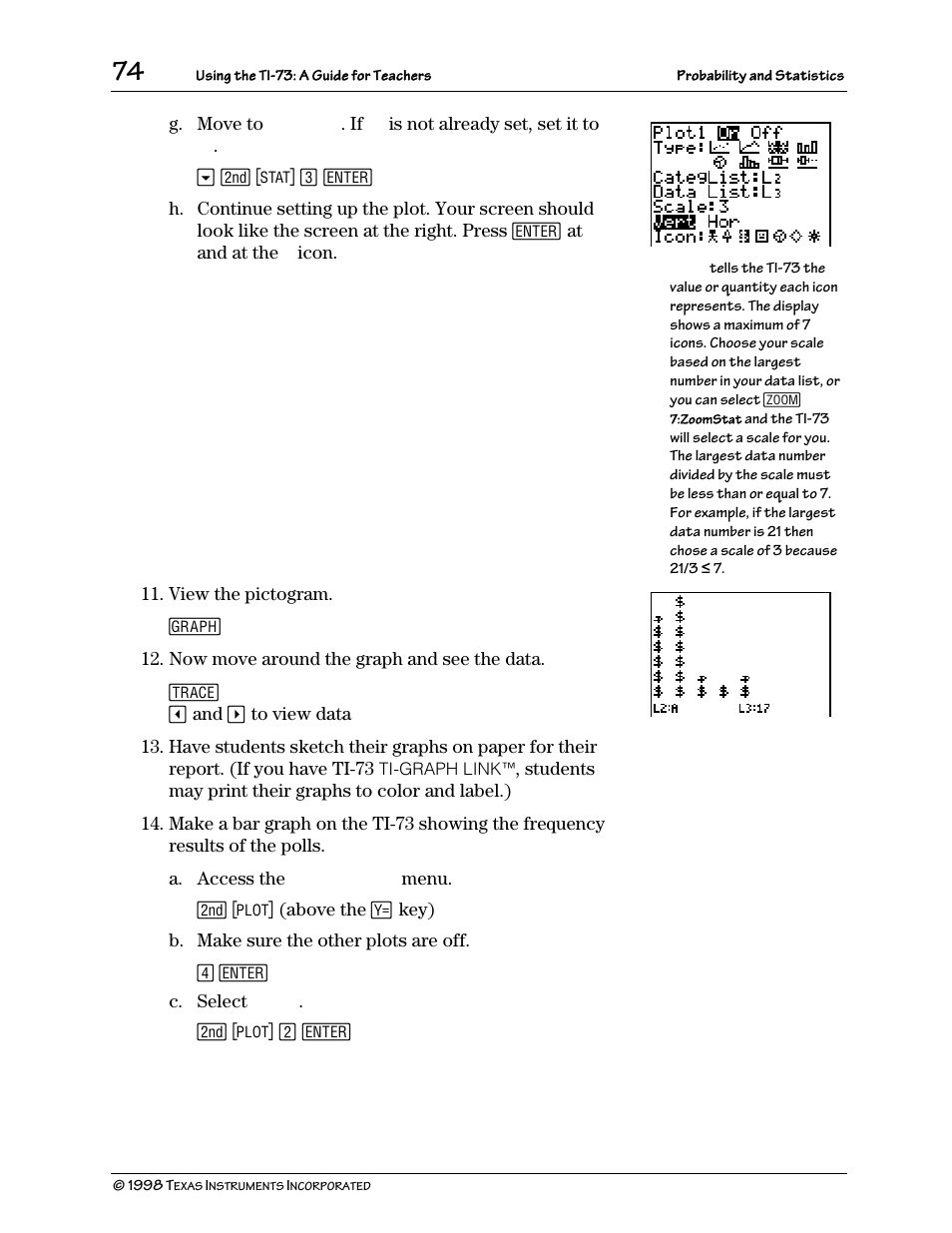 Texas Instruments TI-73 User Manual | Page 79 / 86