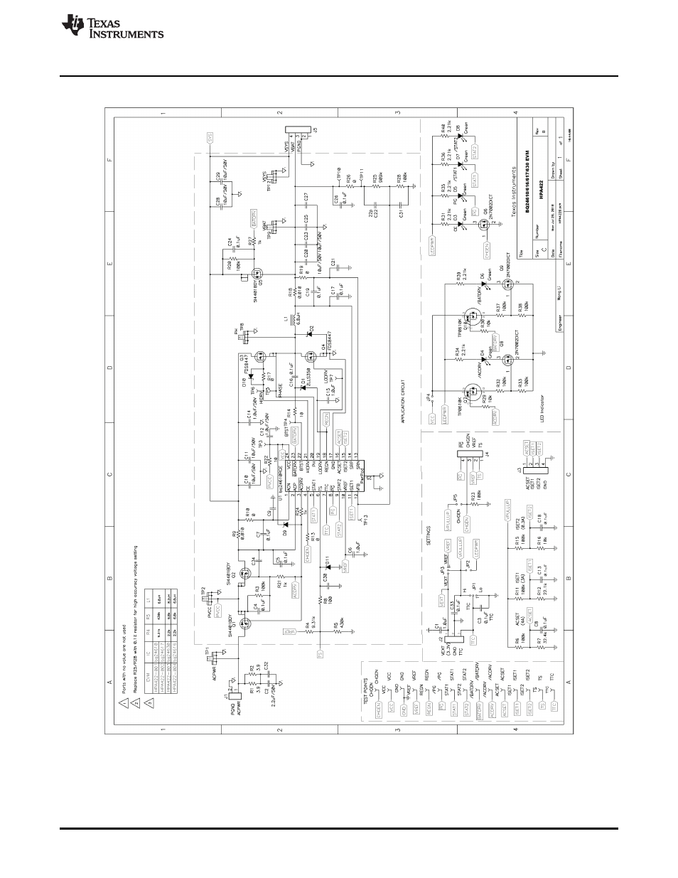 6 schematics, 6schematics | Texas Instruments BQ2461X User Manual | Page 19 / 21