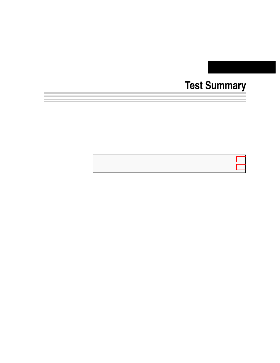 Test summary, Chapter 2 | Texas Instruments SLUU083A User Manual | Page 8 / 19