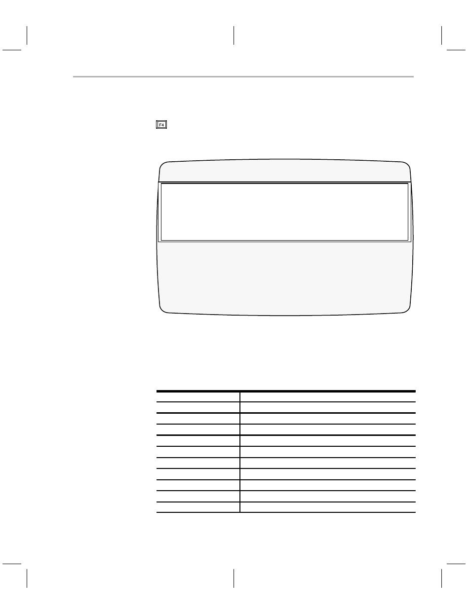 Figure 2–3. the show ranges window, Table 2–3. show ranges parameter summary | Texas Instruments TMS370 User Manual | Page 41 / 99