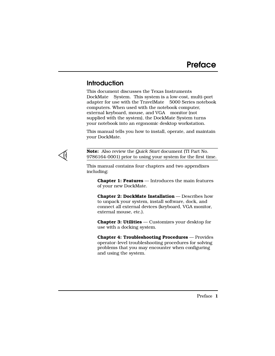 Preface, Introduction | Texas Instruments Adpater User Manual | Page 6 / 37