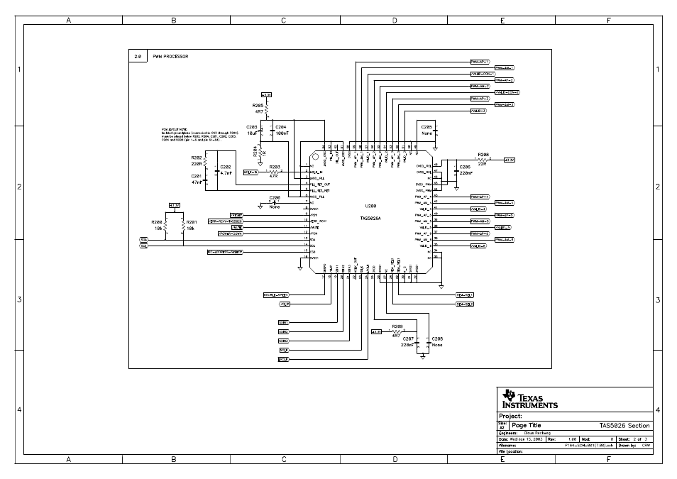 Texas Instruments TAS5026REF User Manual | Page 21 / 31