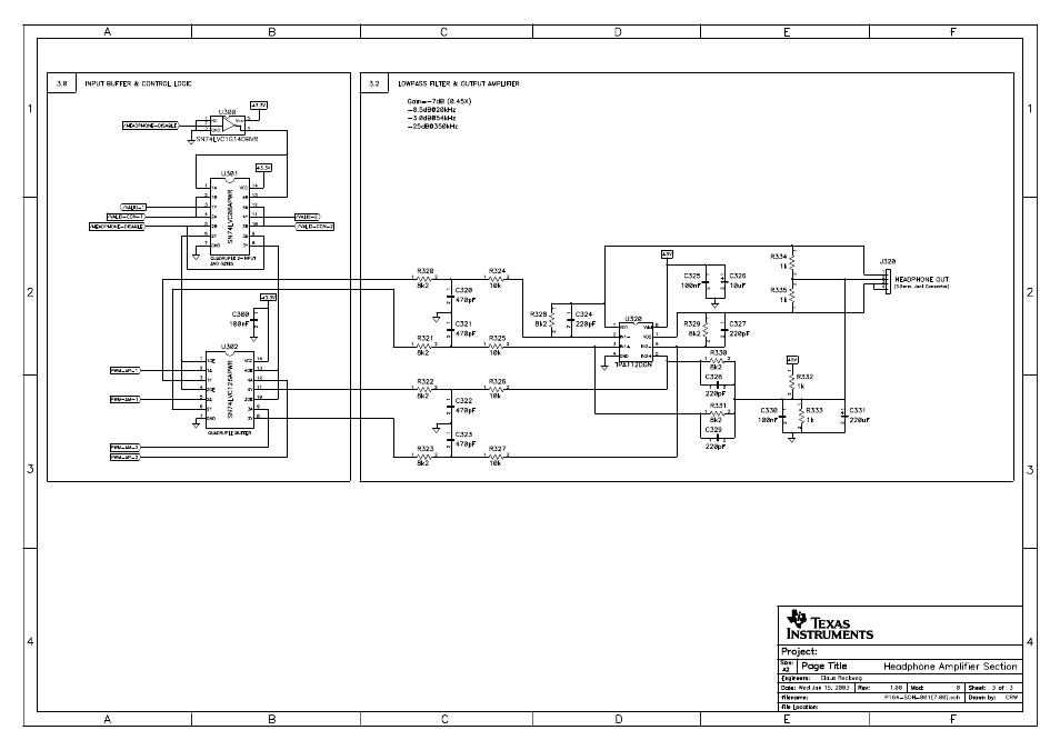 Texas Instruments TAS5026REF User Manual | Page 22 / 31