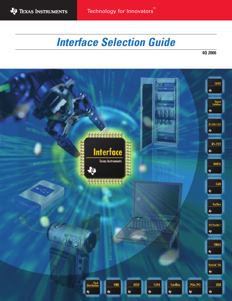 Texas Instruments TECHNOLOGY FOR INNOVATORS 4Q 2006 User Manual | 49 pages