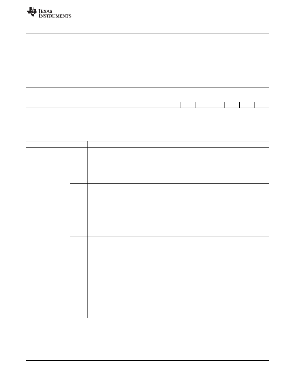 Section 3.8, 8 line status register (lsr) | Texas Instruments TMS320DM643X DMP User Manual | Page 31 / 38