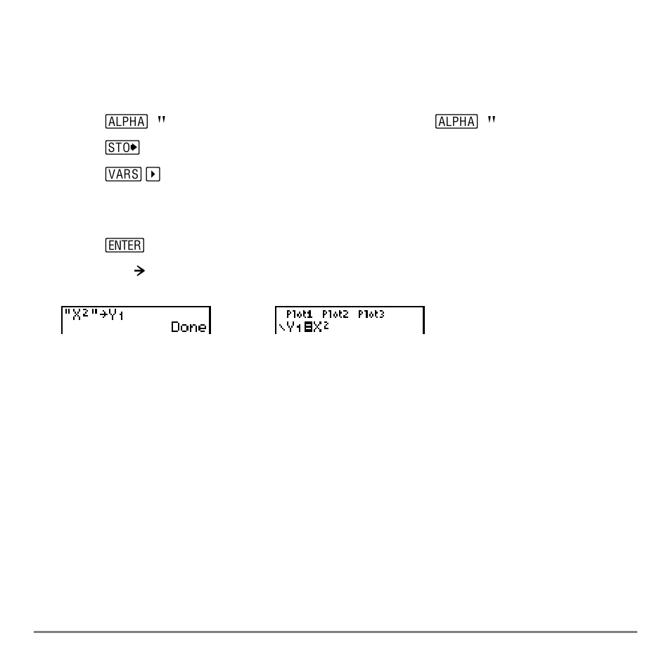Evaluating y= functions in expressions | Texas Instruments TI-84 User Manual | Page 101 / 696