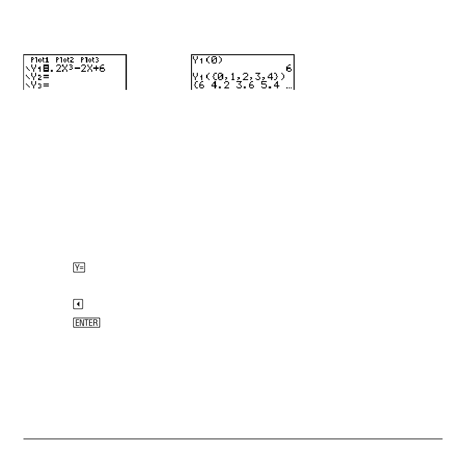 Selecting and deselecting functions, Selecting and deselecting a function | Texas Instruments TI-84 User Manual | Page 102 / 696