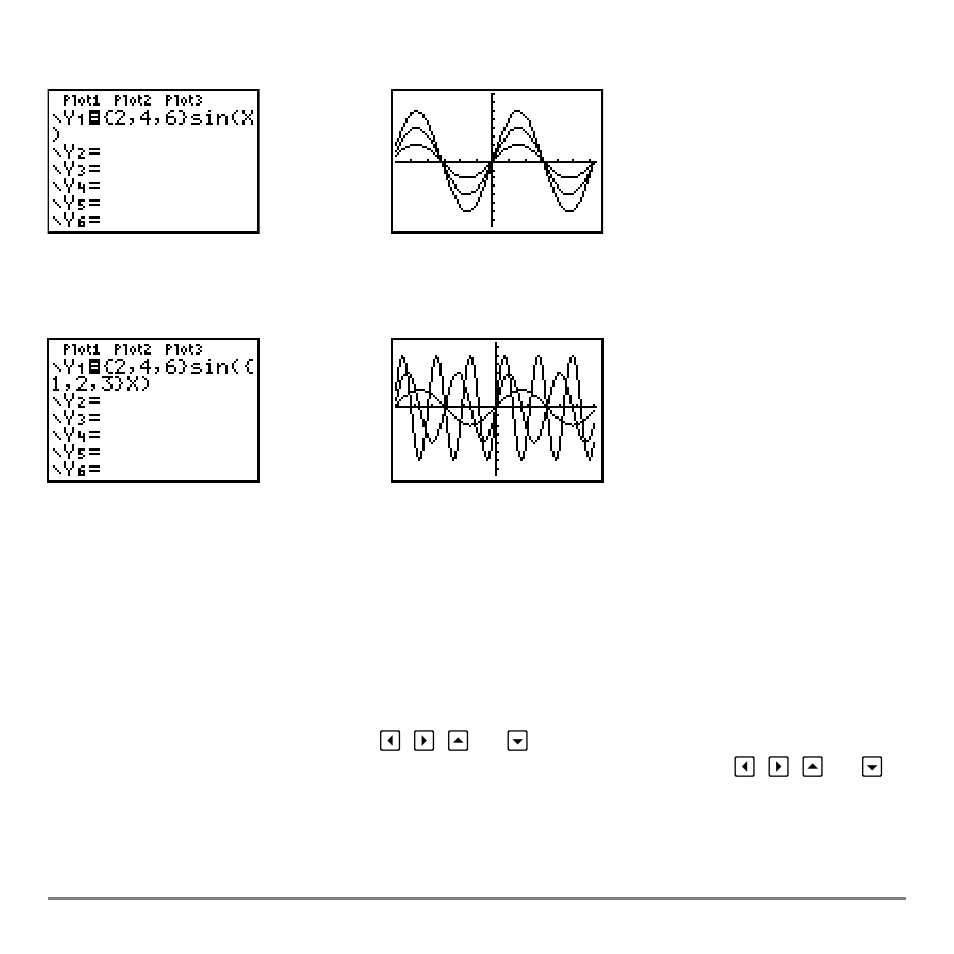 Exploring graphs with the free-moving cursor, Free-moving cursor | Texas Instruments TI-84 User Manual | Page 116 / 696