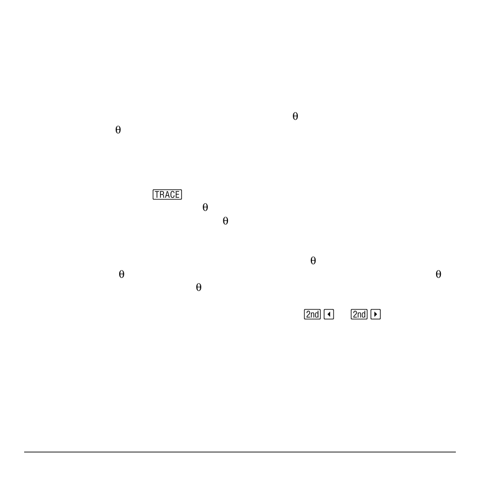 Exploring polar graphs, Free-moving cursor, Trace | Texas Instruments TI-84 User Manual | Page 153 / 696
