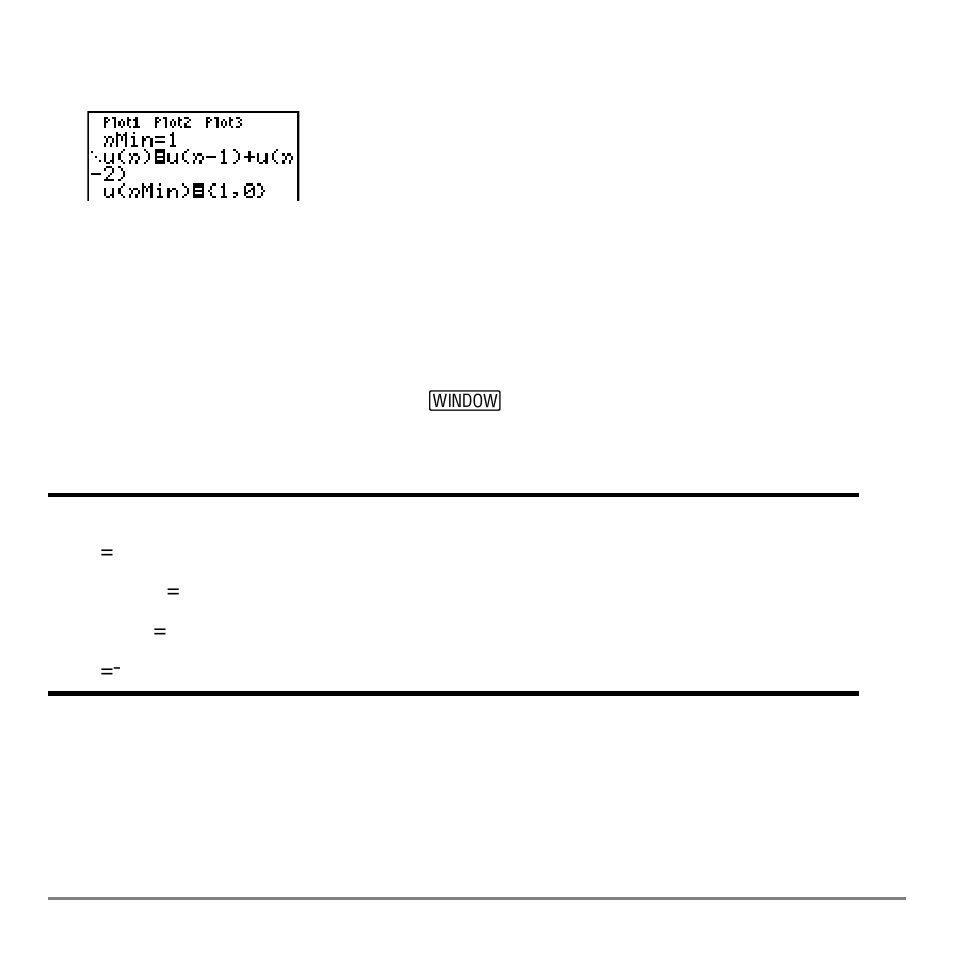 Setting window variables | Texas Instruments TI-84 User Manual | Page 162 / 696