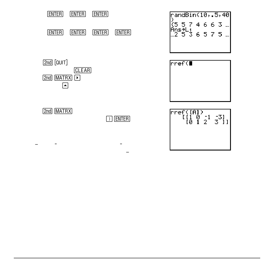 Defining a matrix, What is a matrix | Texas Instruments TI-84 User Manual | Page 225 / 696