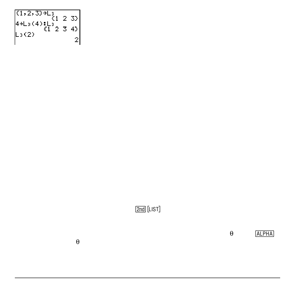 Deleting a list from memory, Using lists in graphing, Entering list names | Using the list names menu | Texas Instruments TI-84 User Manual | Page 254 / 696
