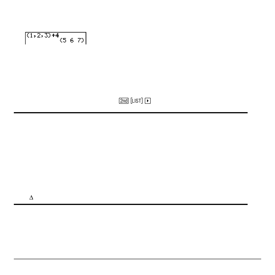 List ops menu | Texas Instruments TI-84 User Manual | Page 261 / 696