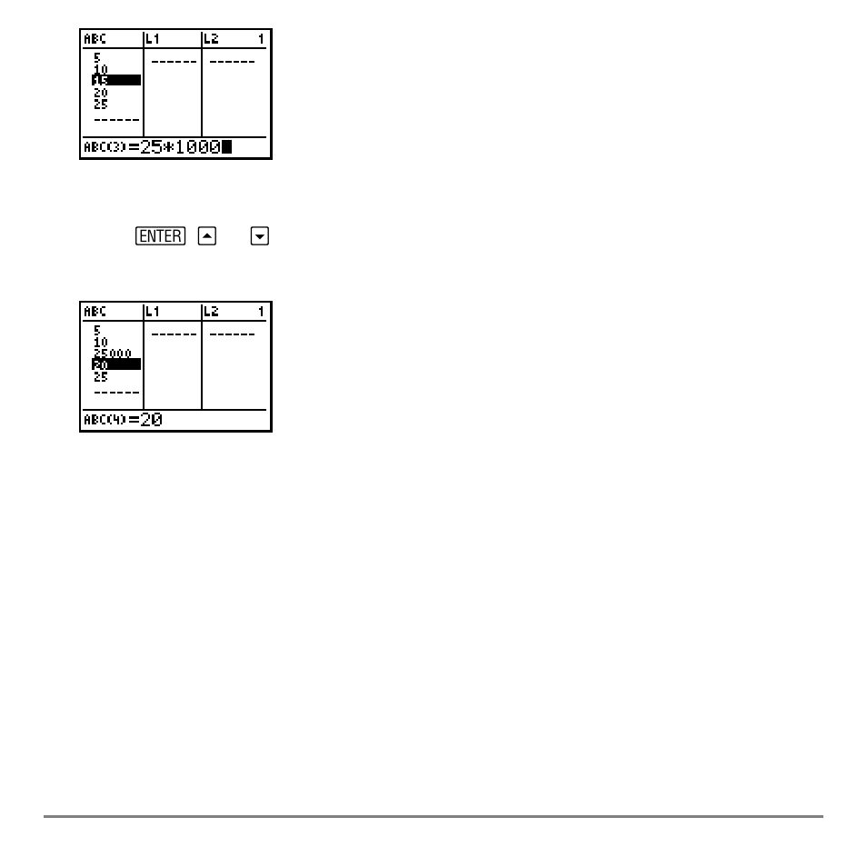 Attaching formulas to list names | Texas Instruments TI-84 User Manual | Page 292 / 696