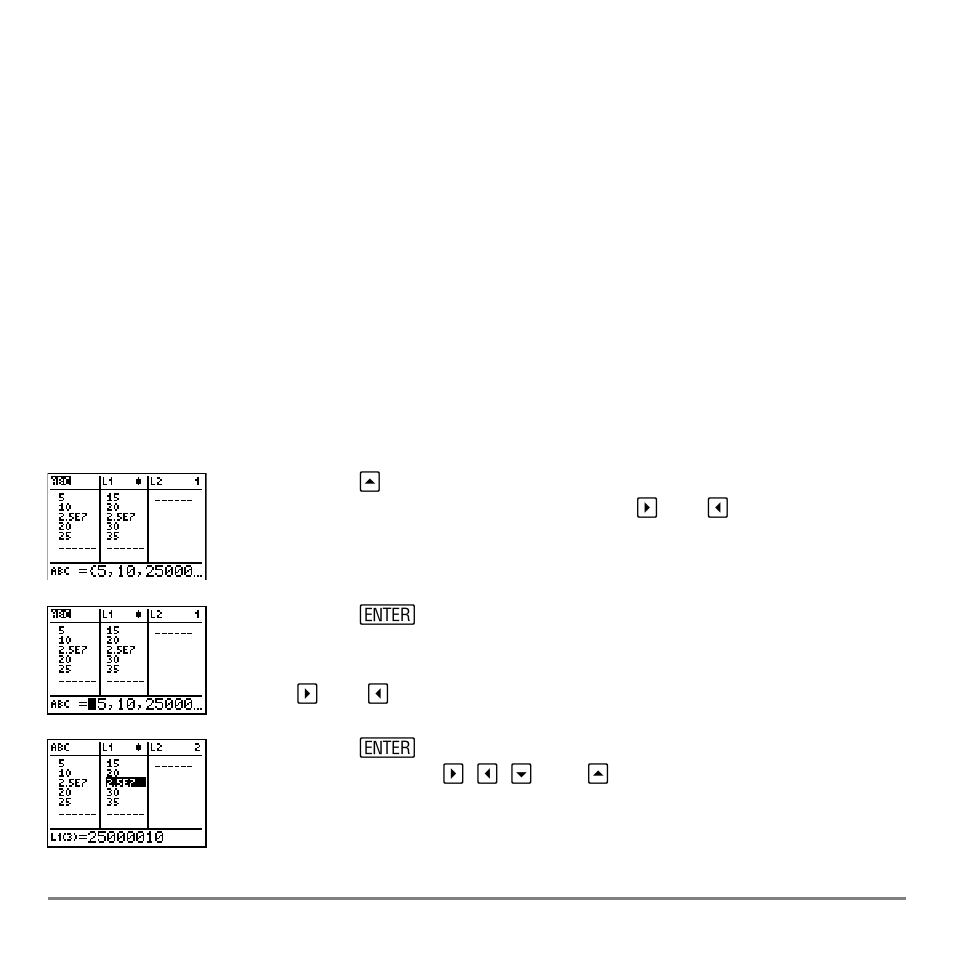 Switching stat list editor contexts, Stat list editor contexts | Texas Instruments TI-84 User Manual | Page 297 / 696